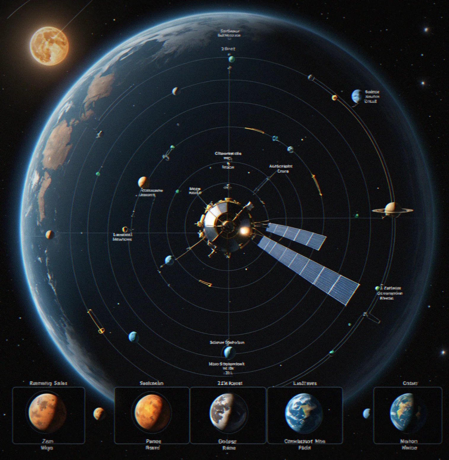 Player profile showing earned satellite progression: five satellites after first match, seven after fifth win, ten after rank advancement